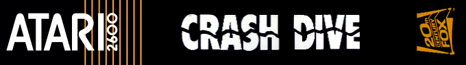 Crash Dive logo for Atari 2600